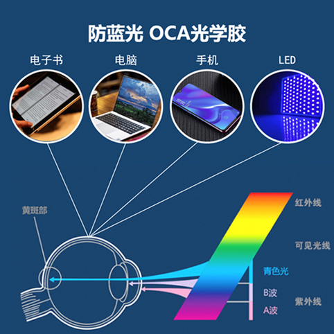 KN-BC 系列防蓝光OCA光学胶